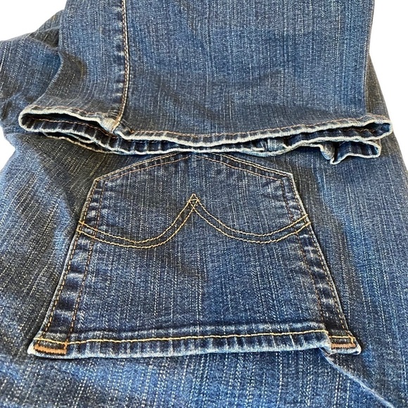 Levis women’s plus size 24 long perfectly shaping 512 high rise boot cut jeans - Picture 4 of 7